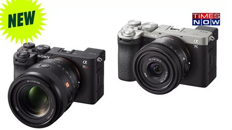 Sony Unveils A7c Ii And A7cr Cameras In India Compact Size Meets High