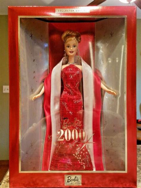 Barbie Doll Barbie 2000 Collector Edition Nrfb Nib 27409 W Cofa