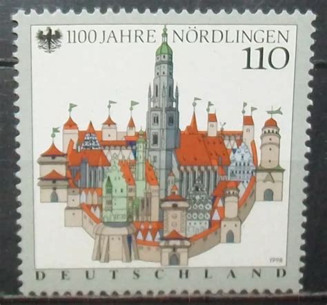 N F Stamp Deutsche Bundespost New Without Fold Aus Eur