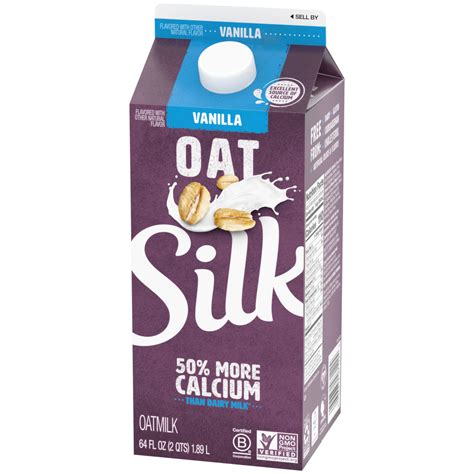 Silk Dairy Free Gluten Free Vanilla Oat Creamer 32 Fl Oz 44 Off