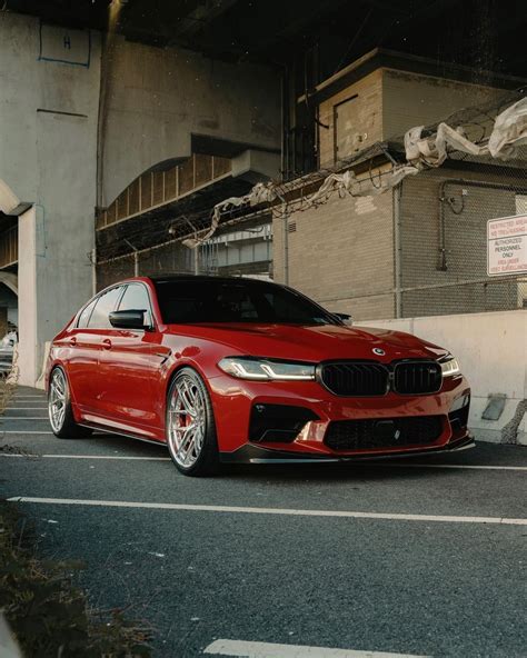 Imola Red Bmw M Is One Angry Looking Super Sedan With A Thing For