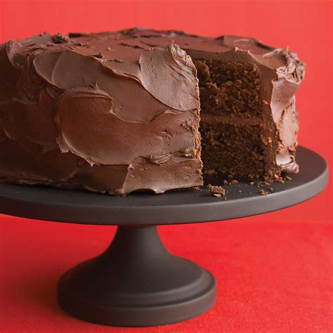 Dark Chocolate Cake With Ganache Frosting Recipe Martha Stewart