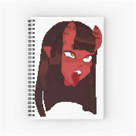 Meru The Succubus Spiral Notebook For Sale By Dylan751 Redbubble