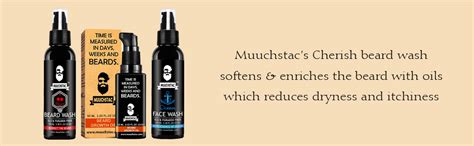 Muuchstac Beard Growth Oil 60 Ml Each Muuchstac Face Wash 100 Ml