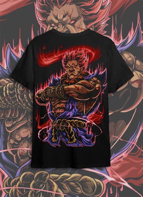 Console Corp Camiseta Next Level Street Fighter Akuma