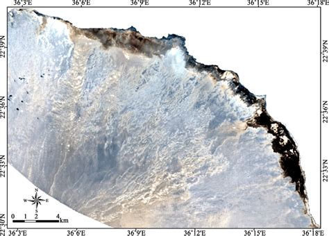 Natural Color Composite Image Of Landsat 8 OLI Bands 4 3 2 In RGB Of