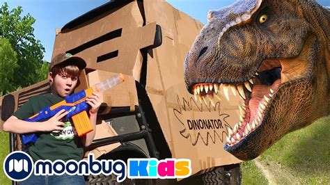 Dinosaur Box Fort Challenge Best Of Trexranch Explore With Me