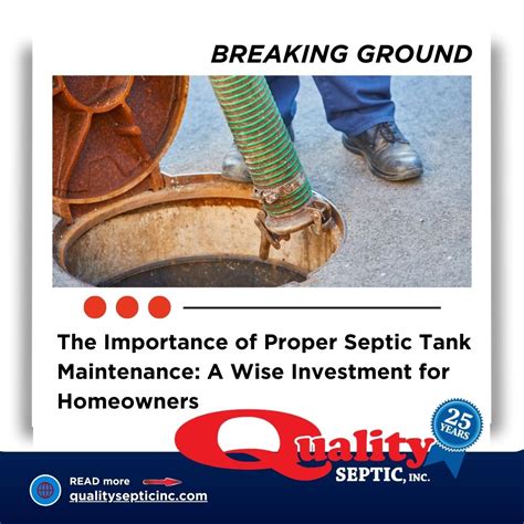 The Importance Of Proper Septic Tank Maintenance