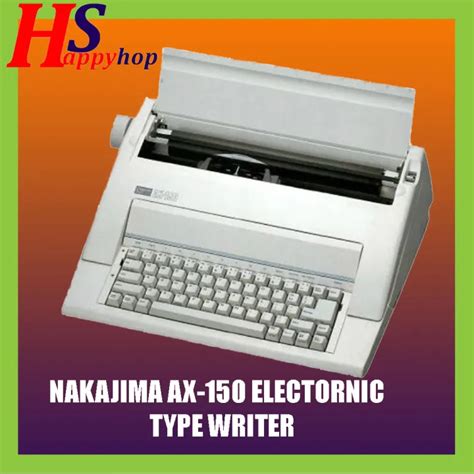 Nakajima Typewriter AX 150 Lazada