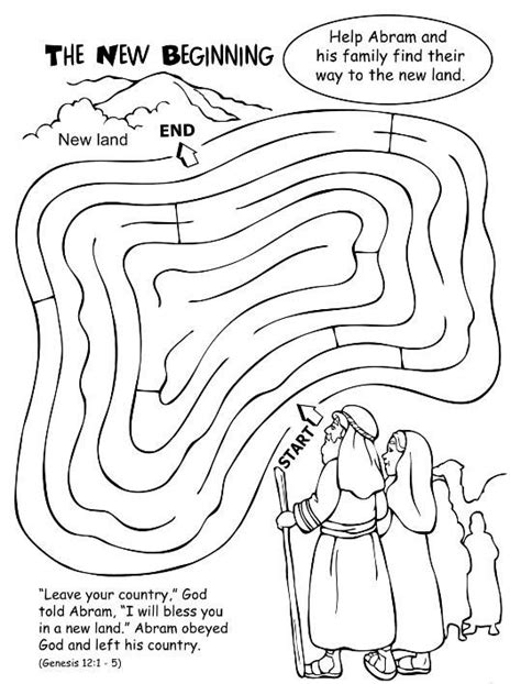 Doolhof Abram Een Nieuw Begin Maze Abram The New Beginning Bible