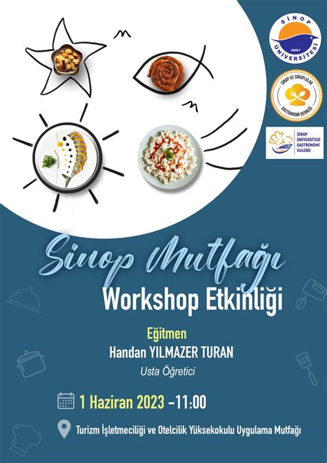 Sinop Mutfağı Workshop Etkinliği Sinop Üniversitesi