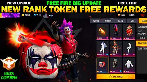 Next Rank Season Free Fire Next Rank Token Rewards Free Fire New