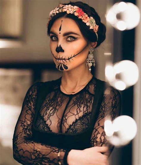 Ideas De Maquillaje De Catrina R Pidos Y Sencillos