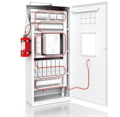 Clean Agent Fire Suppression System For Electrical Panels Protect