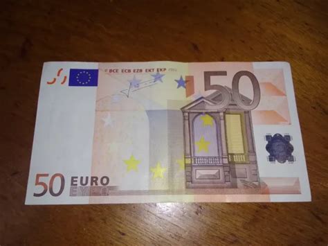 Billet Neuf Rare Euros Sign J C Trichet S Rie X Code Eur