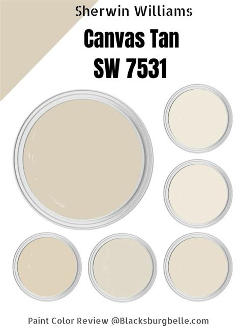 Sherwin Williams Canvas Tan Palette Coordinating Inspirations