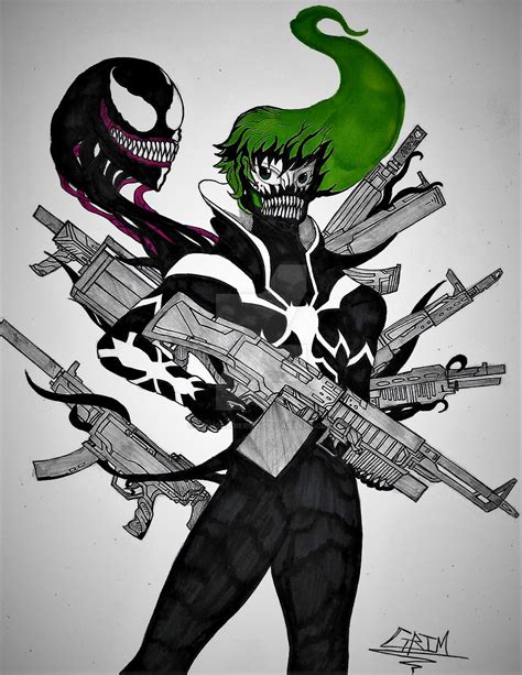 Venom And Vengeance A Mha X Marvel Au By Grimsoldier001 On Deviantart