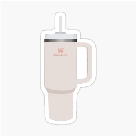 Stanley Water Cup Sticker For Sale By Floraldestiny Redbubble