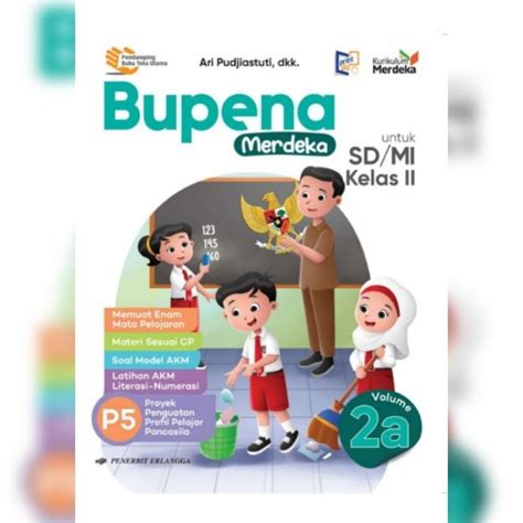 Jual Buku Bupena Untuk Sdmi Kelas 2 Kurikulum Merdeka Penerbit