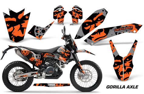 Mx Graphics Kit Plates Decal For Ktm 690 Enduro R Smc 2008 2015