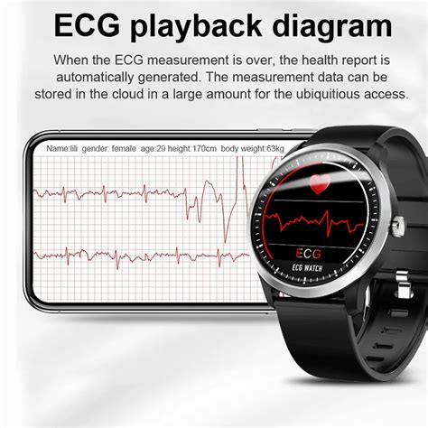 Good YOCUBY N58 ECG PPG Men Smart Watch With Electrocardiogram