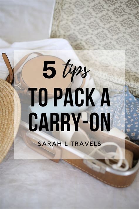 Tips To Pack A Carry On Packing Tips For Travel Packing Tips