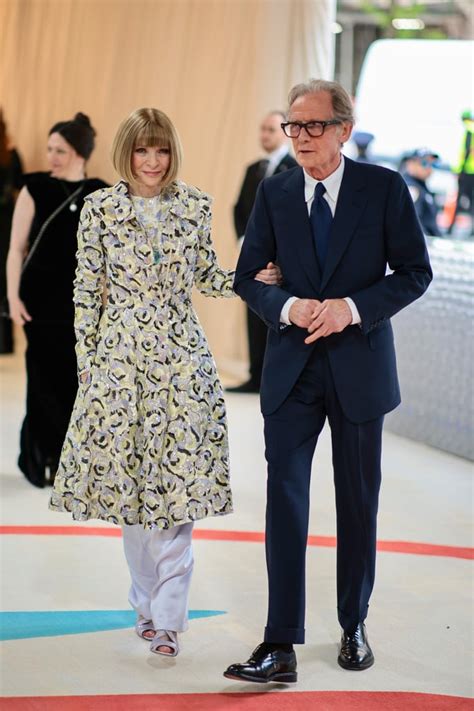 Anna Wintour and Bill Nighy at the 2023 Met Gala | Celebrity Couples at ...