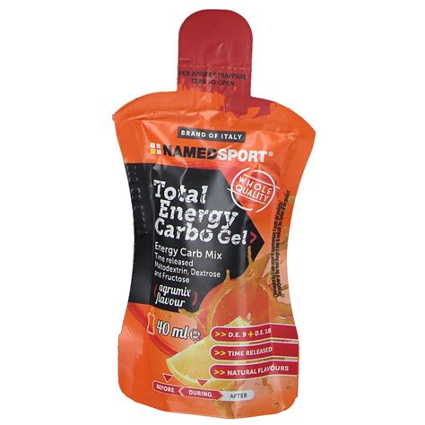 NAMEDSPORT Total Energy Carbo Gel 40 Ml Redcare