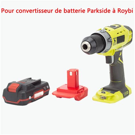 Adaptateur De Batterie Pour Lidl Parkside Test Et Avis