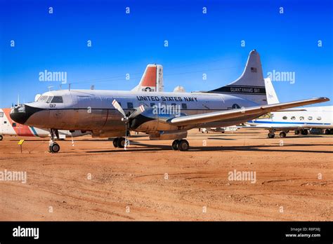 Convair C Samaritan Transport Plane On Display At The Pima Air