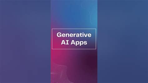 Generative Ai App 8 Youtube