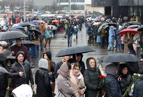 Aftermath In Moscow Russians Mourn Victims Of Concert Hall Attack