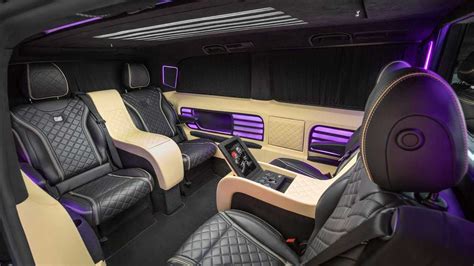 El Mercedes Benz Clase V Recibe Un Interior Muy Opulento