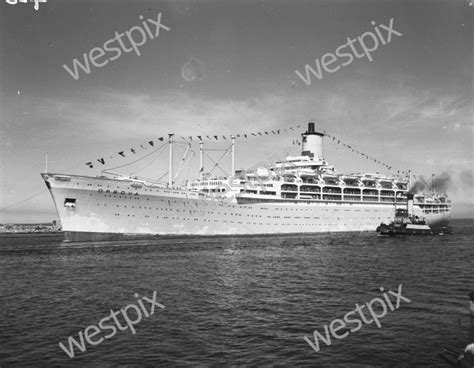 SHIP ORSOVA ARRIVES AT FREMANTLE WestPix