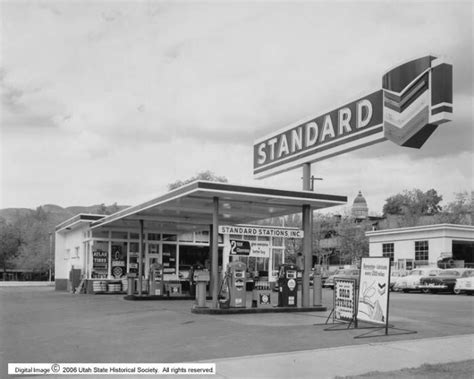 Standard Gas Utah Old Gas Stations Gas Station Filling Station