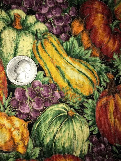 Fall Harvest Sold By The Half Yard Fabric Etsy