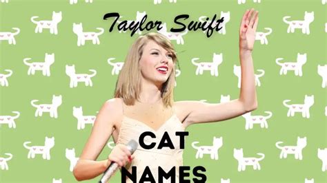 Taylor Swift Cat Names – CatTipper Cat Weblog - worldpetinfo.com