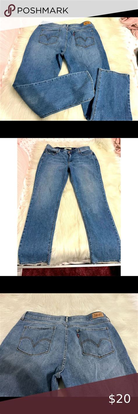 Levis 525 Perfect Waist Straight Jeans Levi Straight Jeans Fashion