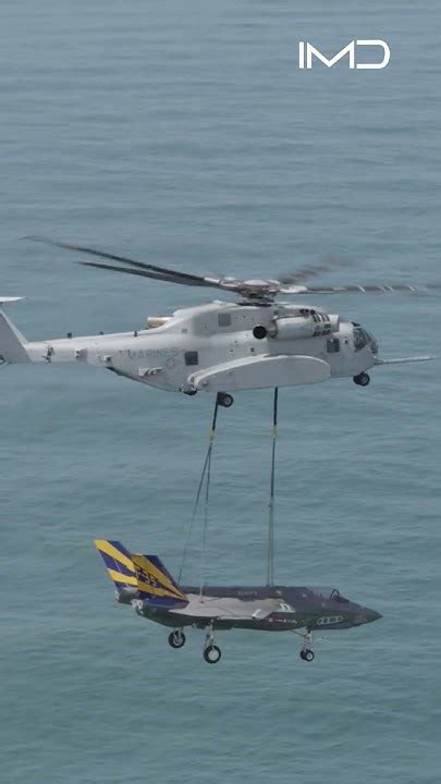 Ch 53k Helicopter Transports F 35 Airframe Youtube