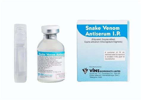 Snake Venom Antiserum At Rs Vial Anti Venom Injection In Vasai