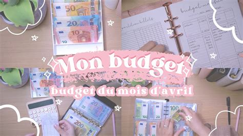 Budget Avril Remplissage De 1540 Dans Mes Enveloppes YouTube