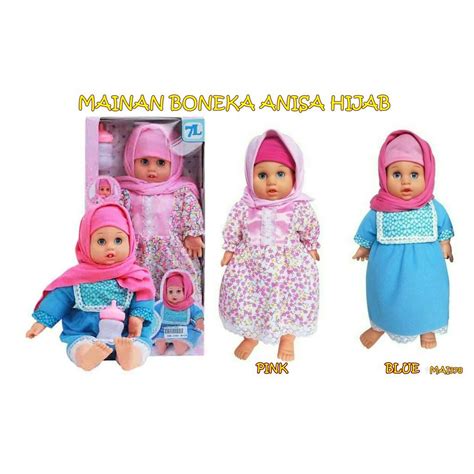 Jual Boneka Bayi Boneka Hijab Mengaji Anisa Jilbab