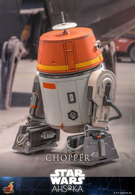 Hot Toys Reveals It S Chopper Droid Figure From Star Wars Ahsoka Geektyrant