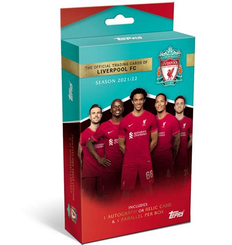 Karty Piłkarskie Liverpool Box w Karty sportowe Kolekcje pamiątki