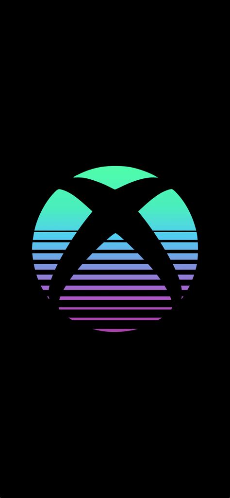 Xbox Wallpaper 4K, Logo, Black background, AMOLED