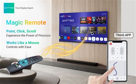 Antteq Inch Tv Smart Webos Tv Magiq With Thinq Ai Voice Magic