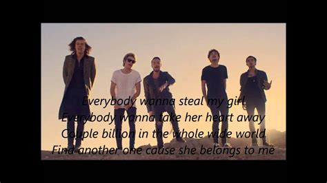 One Direction Steal My Girl Letra Youtube