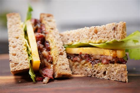 Plt Sandwich Pastrami Bacon Lettuce Tomato Recipe Cleo Tv