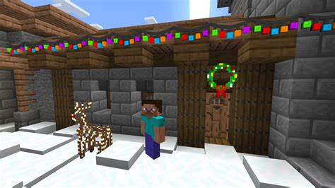 Christmas Decorations Addon Minecraft Bedrock Minecraft Mod