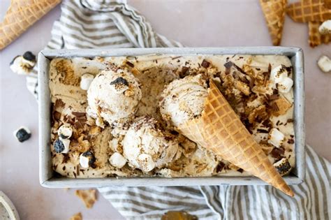 This No Churn Campfire S’mores Ice Cream Will Be Your Summer Choice